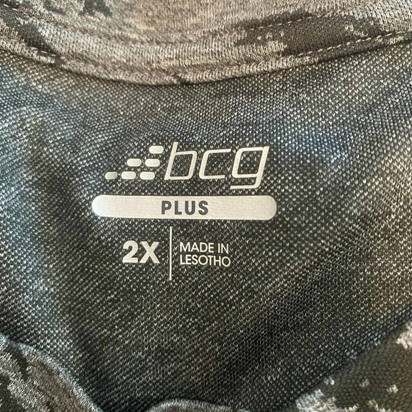 Bcg plus size athletic workout sleeveless shirt size 2x - Picture 4 of 6